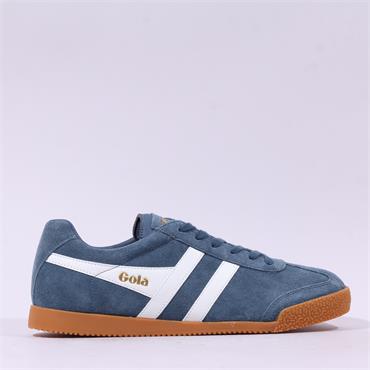 Gola Men Harrier Retro Gumsole Trainer - Baltic White
